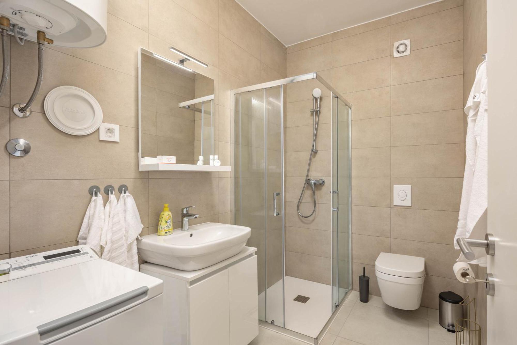 Seafront Villa Andrijana - Happy Rentals Plomin Kültér fotó