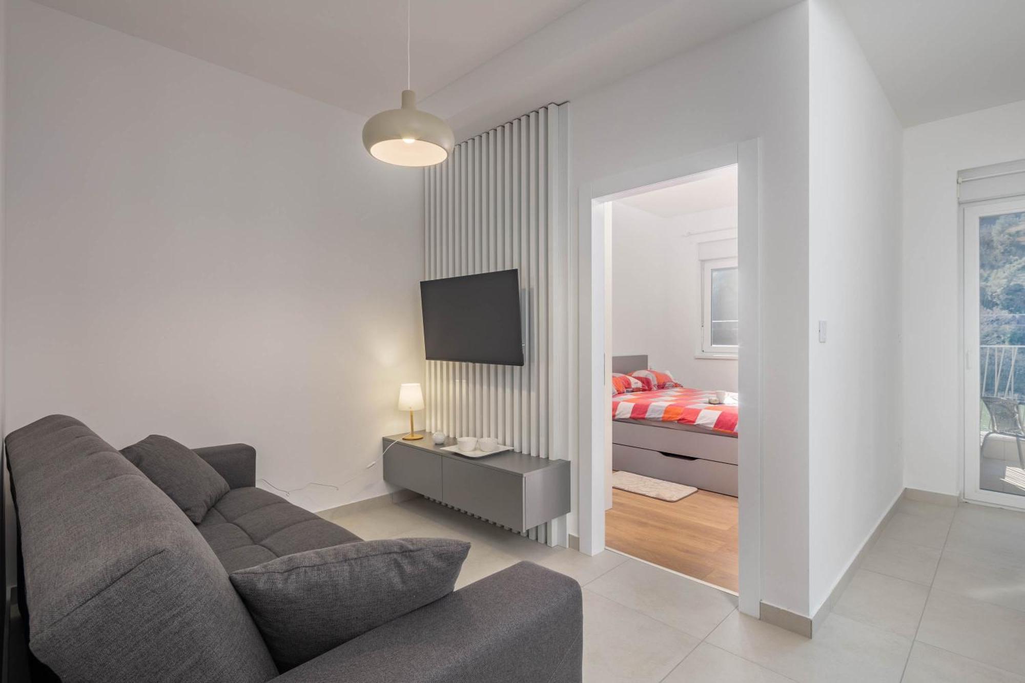 Seafront Villa Andrijana - Happy Rentals Plomin Kültér fotó