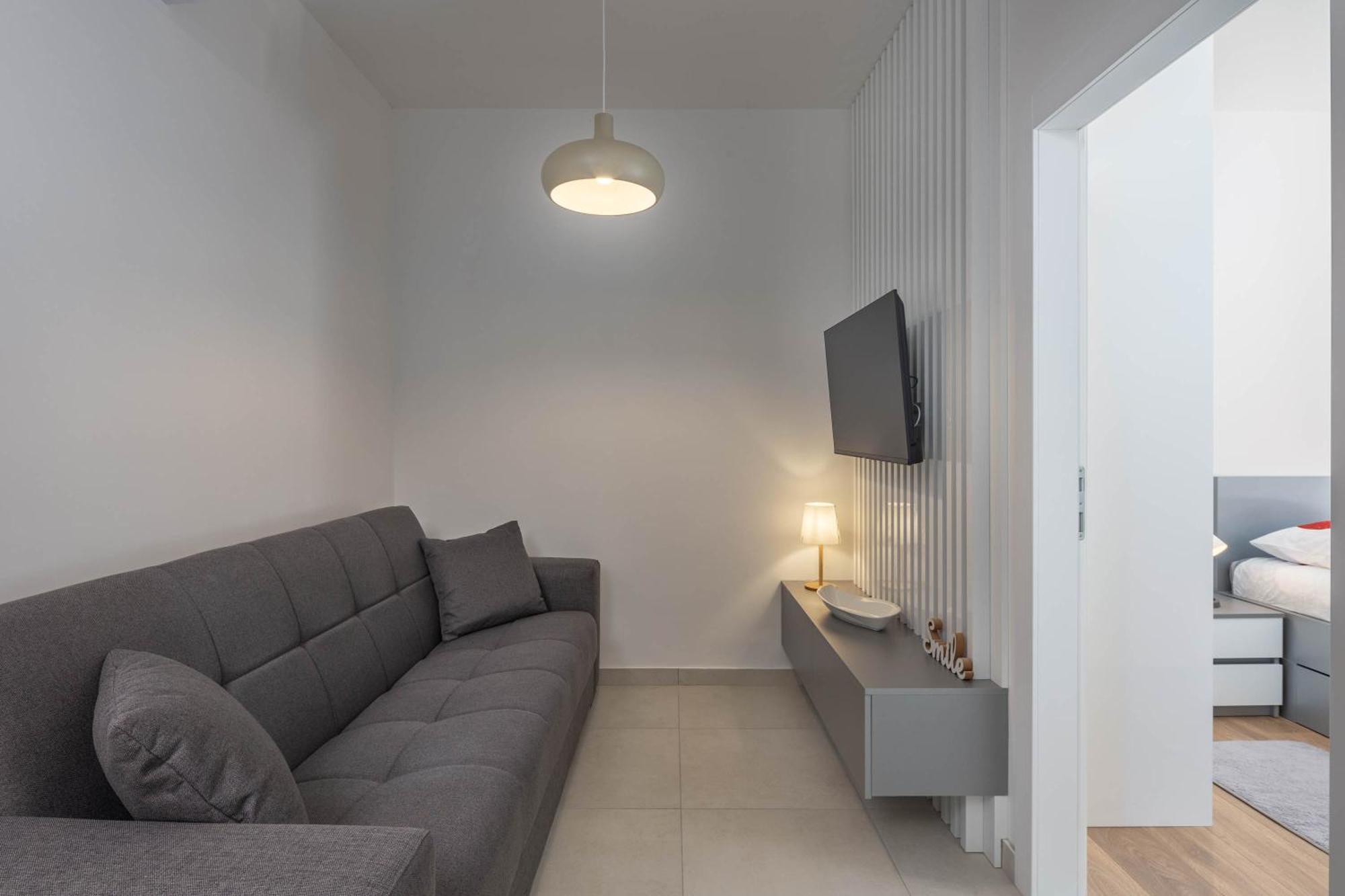 Seafront Villa Andrijana - Happy Rentals Plomin Kültér fotó